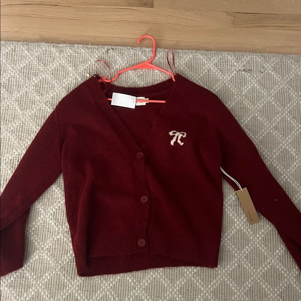 Dreamers by debut red sweater with bow